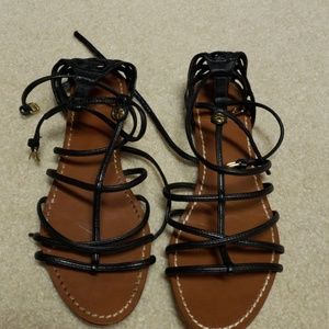 🎄HALF PRICE🎄 Strappy Tory Burch Sandal Flats